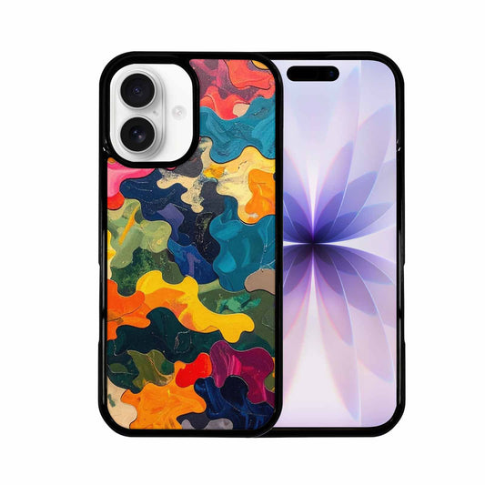 iPhone 17 Case — Camo Patches Full Color Camo, Custom Designed Case Cover