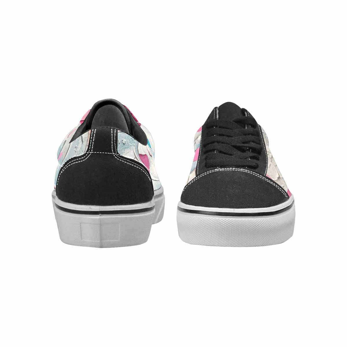 WOMEN'S Transgender Pride Flag Lace-Up Canvas Y2K Shoes
