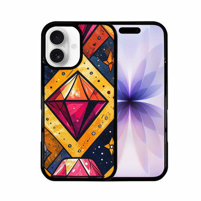 iPhone 17 Case — Vintage Summer Diamond Retro Vintage, Original Design Phone Case