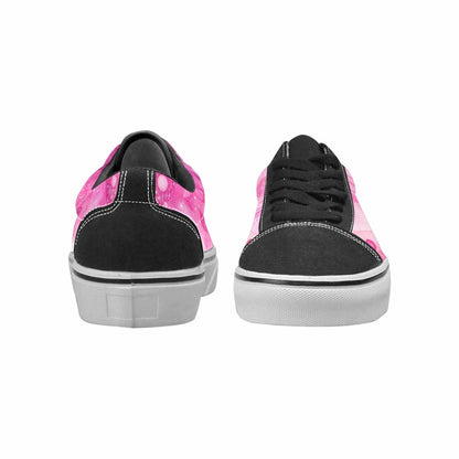 WOMEN'S Galaxy Art - Canvas Lace-Up Vibrant Chaos Custom Shoes