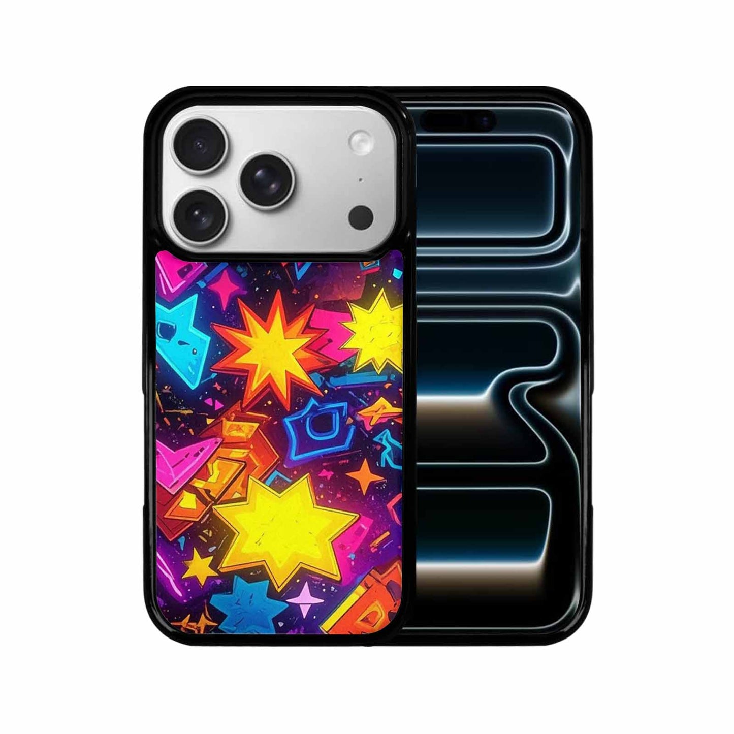 iPhone 17 Pro Case — Retro Motif Retro Motifs Retro Vintage, Custom Designed Case Cover
