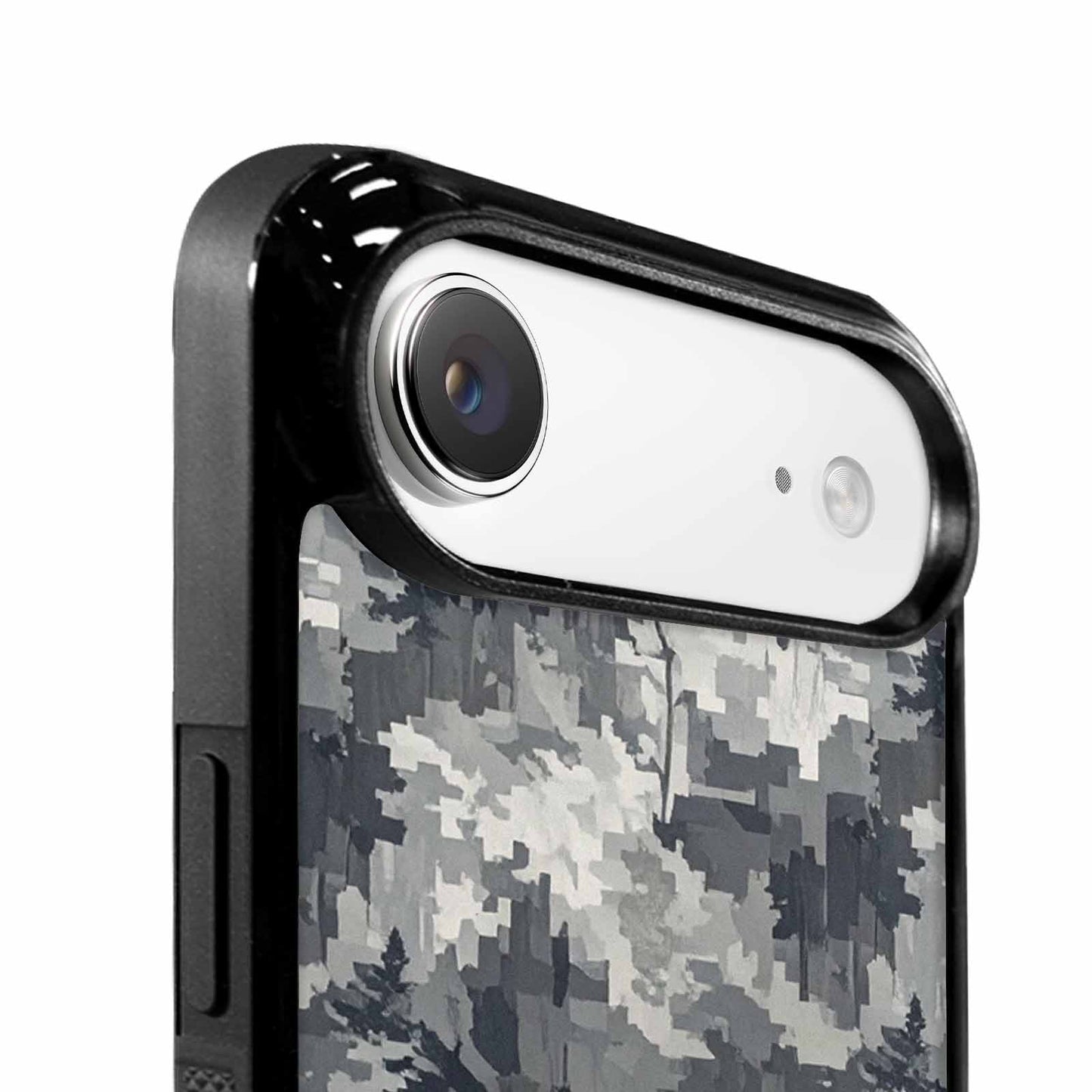 iPhone 17 Air Case — Small Military Camouflage Blotch Pattern Camo, Customized Protective Case