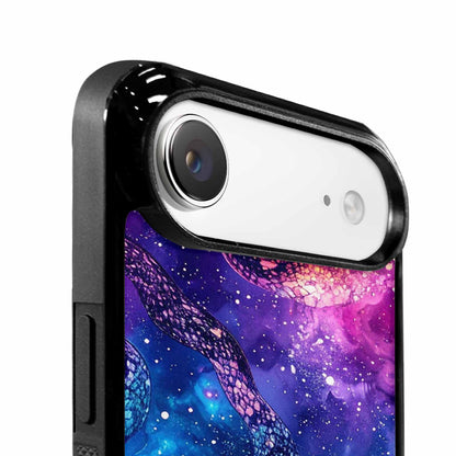 iPhone 17 Air Case — Snake Print Galaxy Seamless Pattern Animal, Custom Made Phone Cover