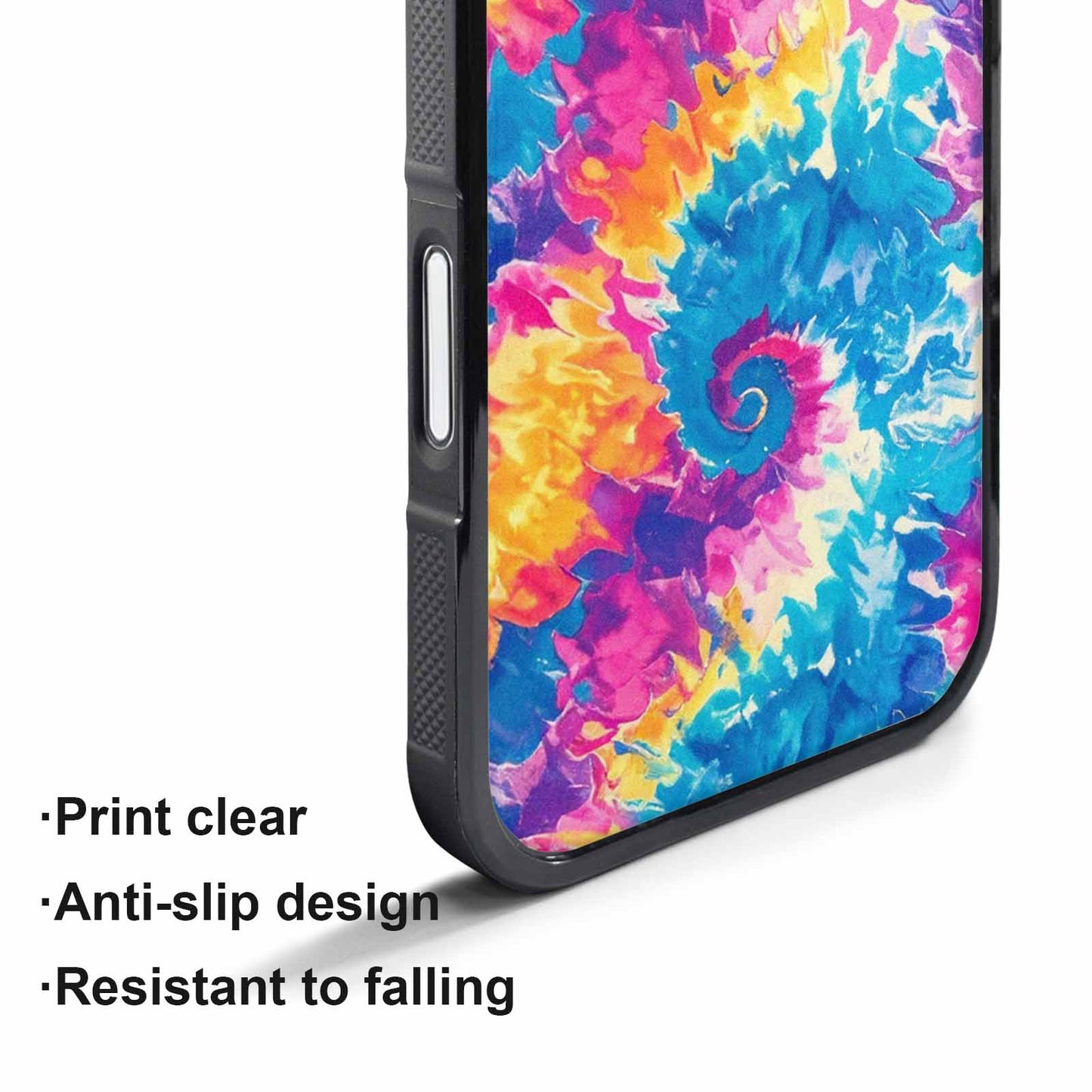 iPhone 17 Air Case — Small Tie Dye Swirl Pattern Tie, Custom Designed Case Cover