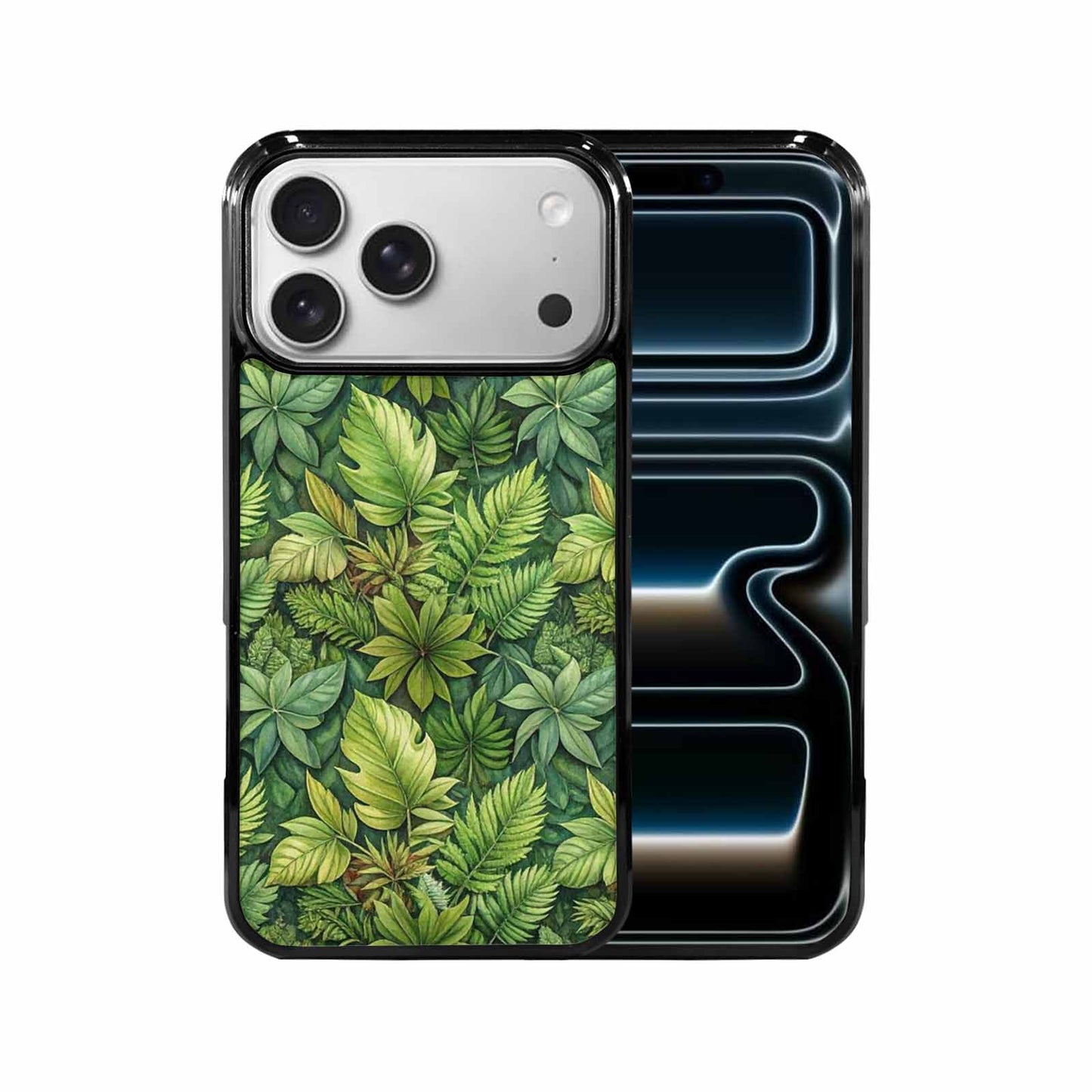 iPhone 17 Pro Max Case — Small Seven Point Palmate Floral, Unique Phone Case Design