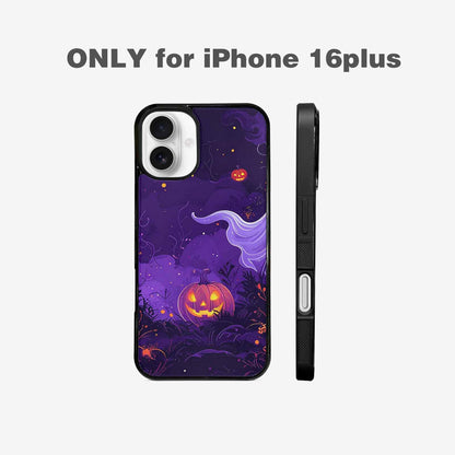 iPhone 16 Plus Case — Halloween Art Print Edge To Edge, Custom Phone Case