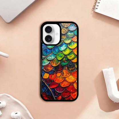 iPhone 17 Case — Reptile Scale Full Color Original Art, Custom Designed Case Cover
