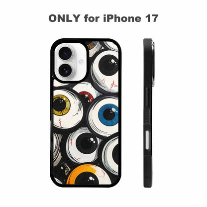 iPhone 17 Case — Seamless Repeating Pattern Of Cartoon Cute, Custom Art Phone Cover