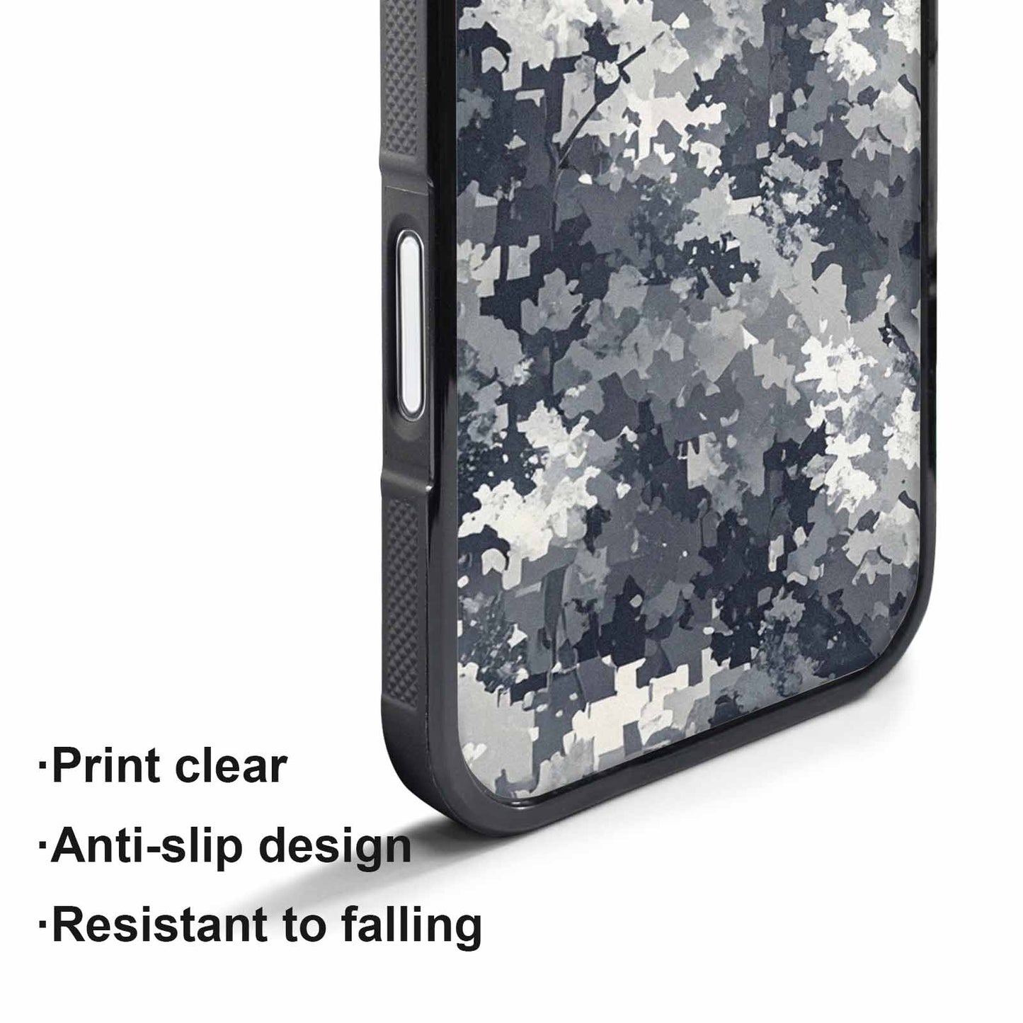 iPhone 17 Air Case — Small Military Camouflage Blotch Pattern Camo, Custom Phone Case