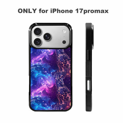 iPhone 17 Pro Max Case — Snake Print Galaxy Seamless Animal Print, Custom Designed Case Cover