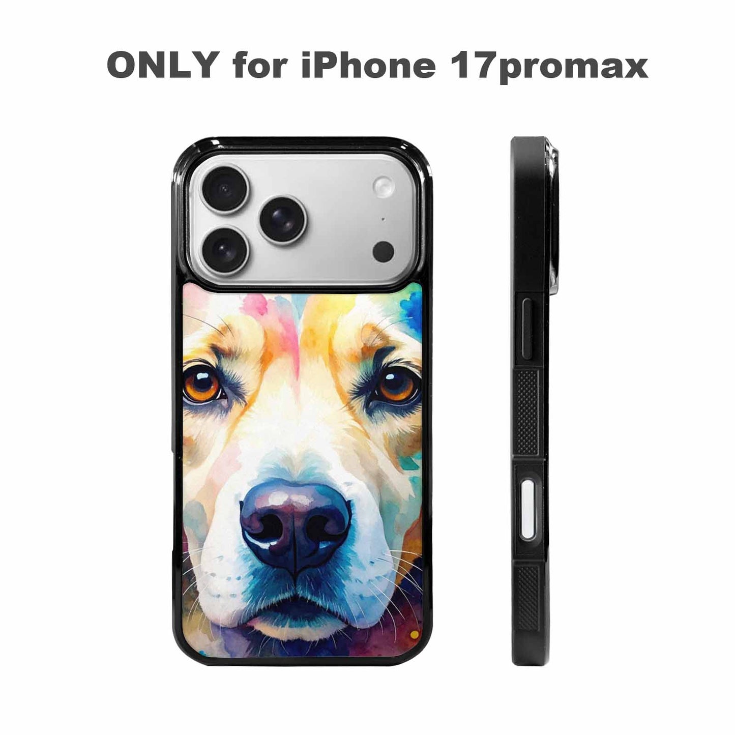 iPhone 17 Pro Max Case — Golden Retriever Watercolor Art Watercolor Abstract, Unique Phone Case Design