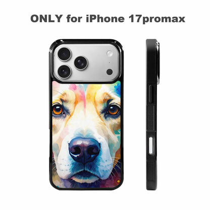 iPhone 17 Pro Max Case — Golden Retriever Watercolor Art Watercolor Abstract, Unique Phone Case Design