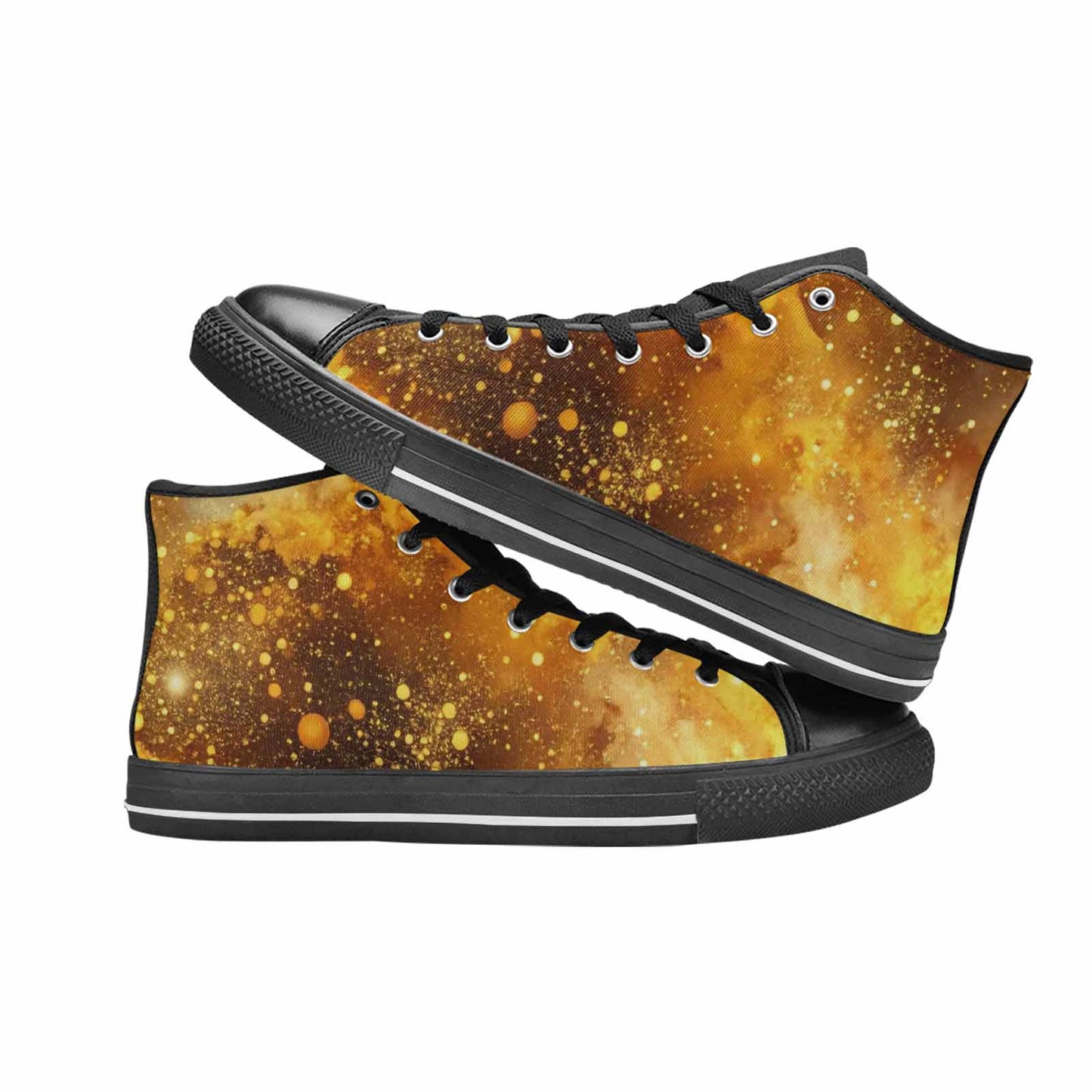 WOMEN'S Galaxy Art - High Top Canvas Dreamcore Custom Shoes