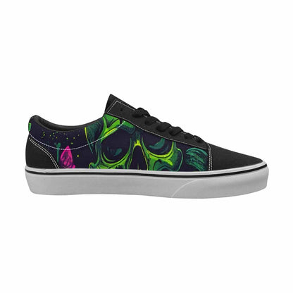 WOMEN'S More Overlapping Ontop Each Lace-Up Canvas Dark Academia Custom Sneakers
