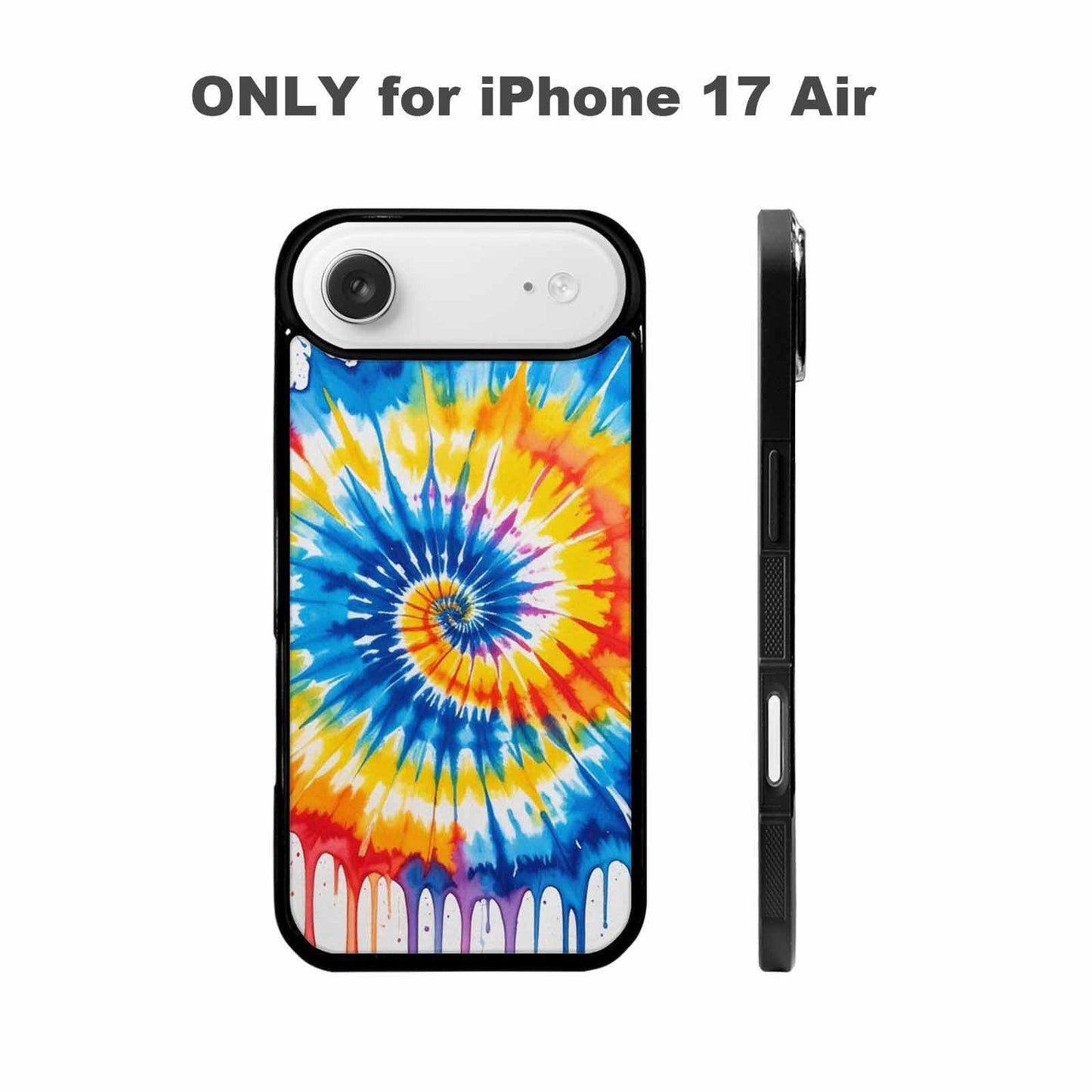 iPhone 17 Air Case — Tie Dye Drip Tie Dye, Personalized Phone Case