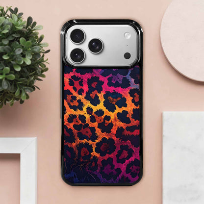 iPhone 17 Pro Max Case — Leopard Print Dark Seamless Animal Print, Custom Designed Case Cover