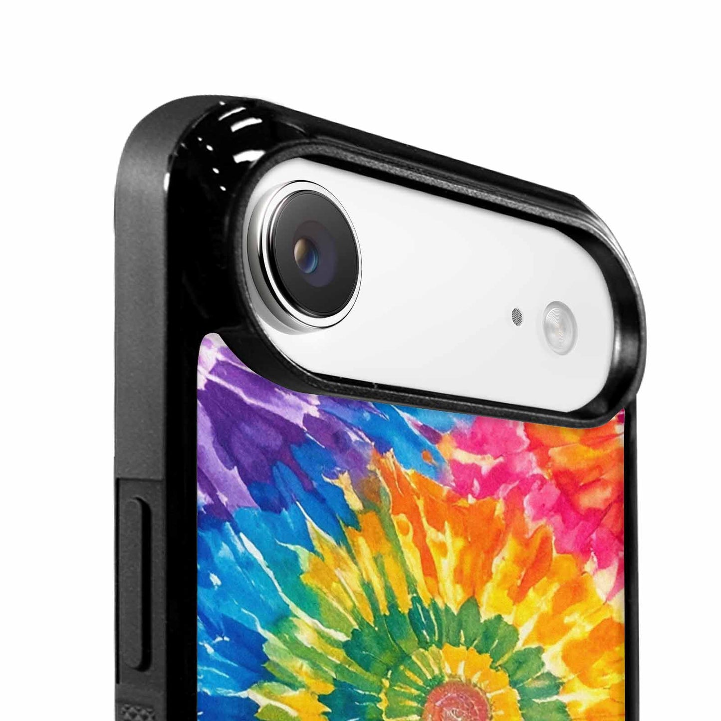 iPhone 17 Air Case — Small Tie Dye Swirl Pattern Tie, Unique Phone Case Design