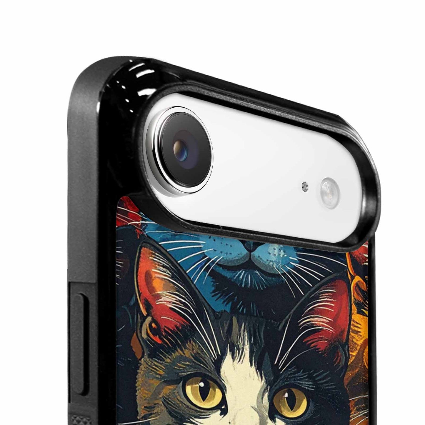 iPhone 17 Air Case — Vintage Paw Print Cat Retro Vintage, Custom Printed Phone Case