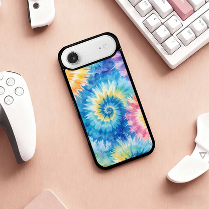iPhone 17 Air Case — Small Tie Dye Swirl Pattern Tie, Custom Designed Case Cover