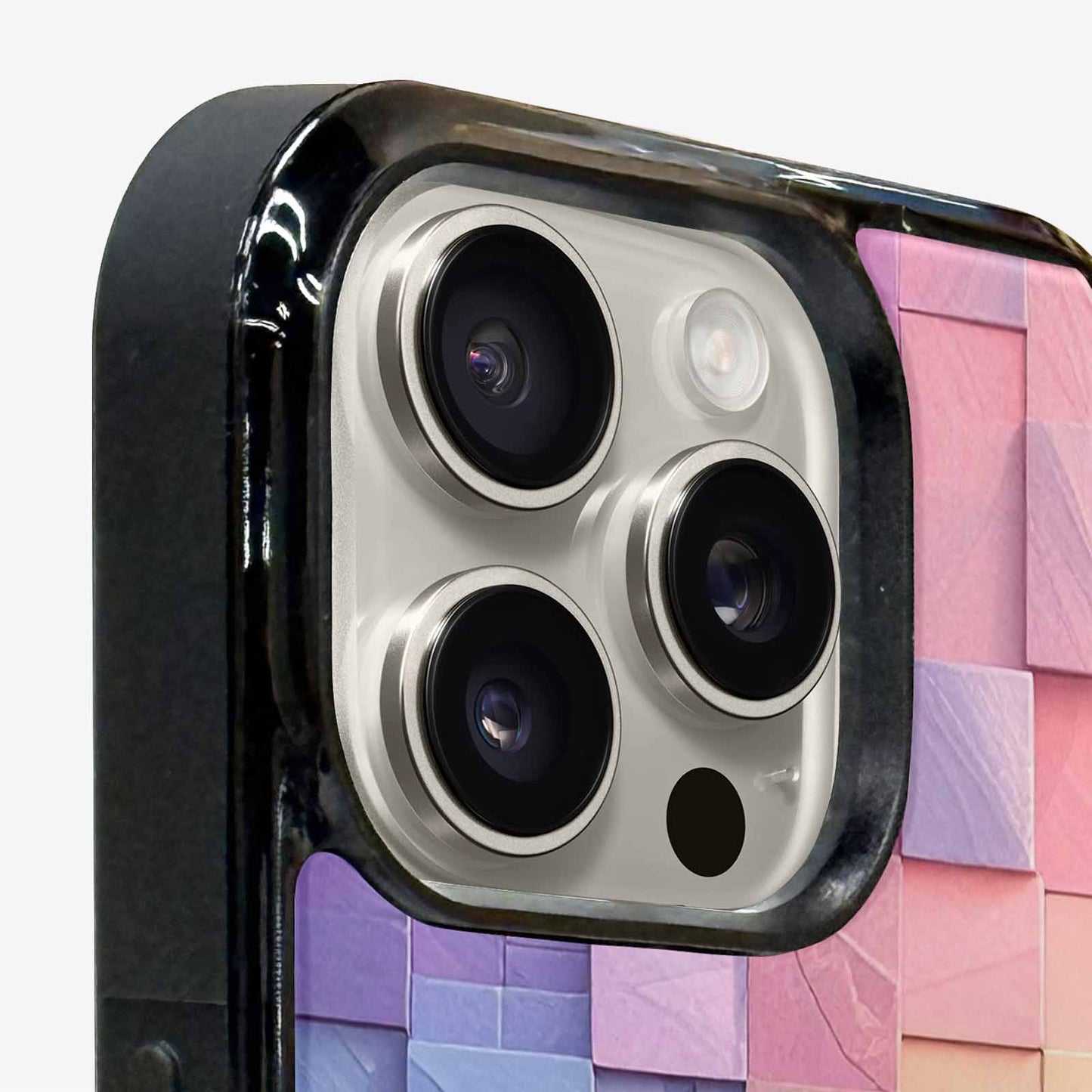 iPhone 15 Pro Max Case — Color Gradient Fade Pattern Hundreds Of, Custom Designed Case Cover