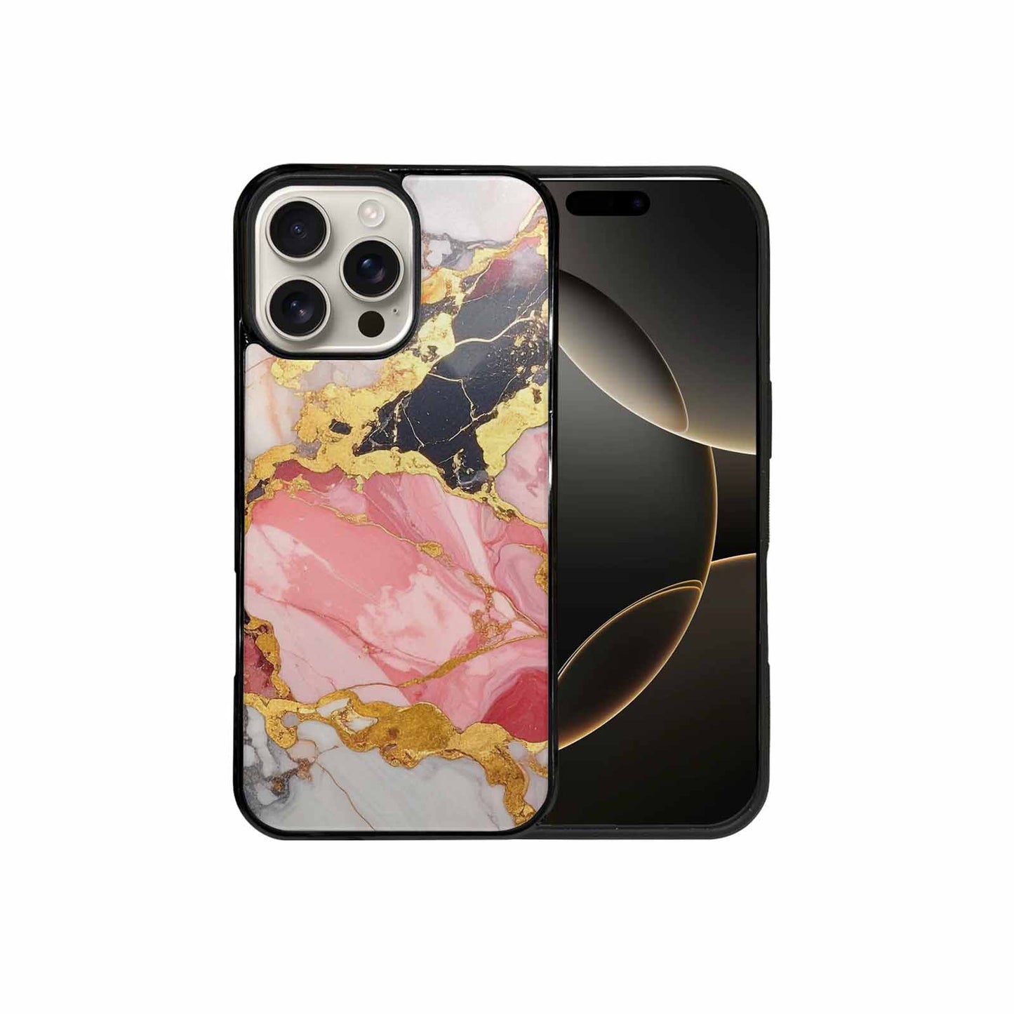 iPhone 16 Pro Max Case — Marble Vein Marble Veins Pattern Hundreds, Unique Phone Case Design