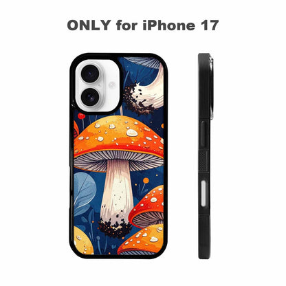 iPhone 17 Case — Vivid Winter Mushroom Cartoon Cute, Customized Protective Case