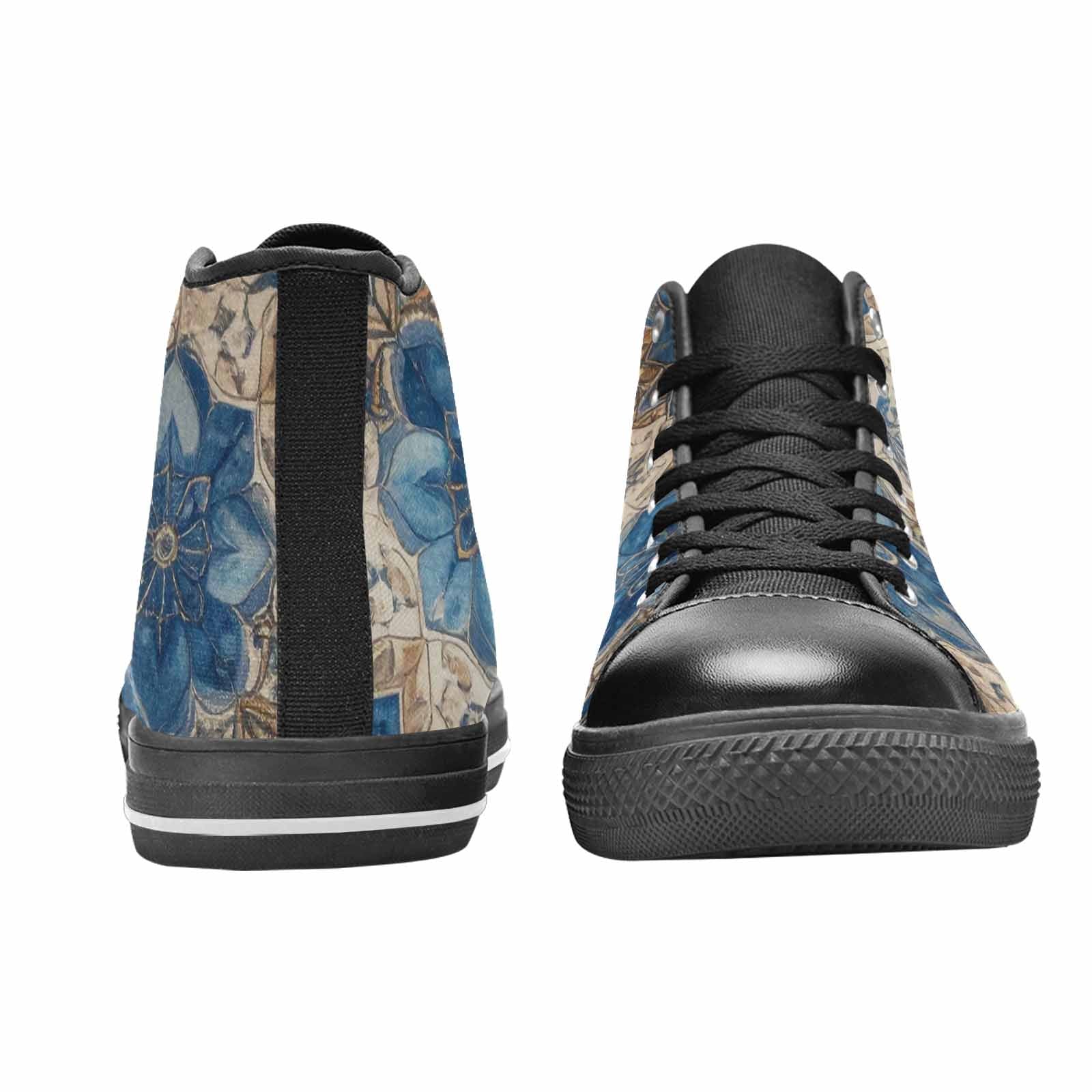 MEN'S Mandala High Top Canvas Dark Academia Custom Sneakers