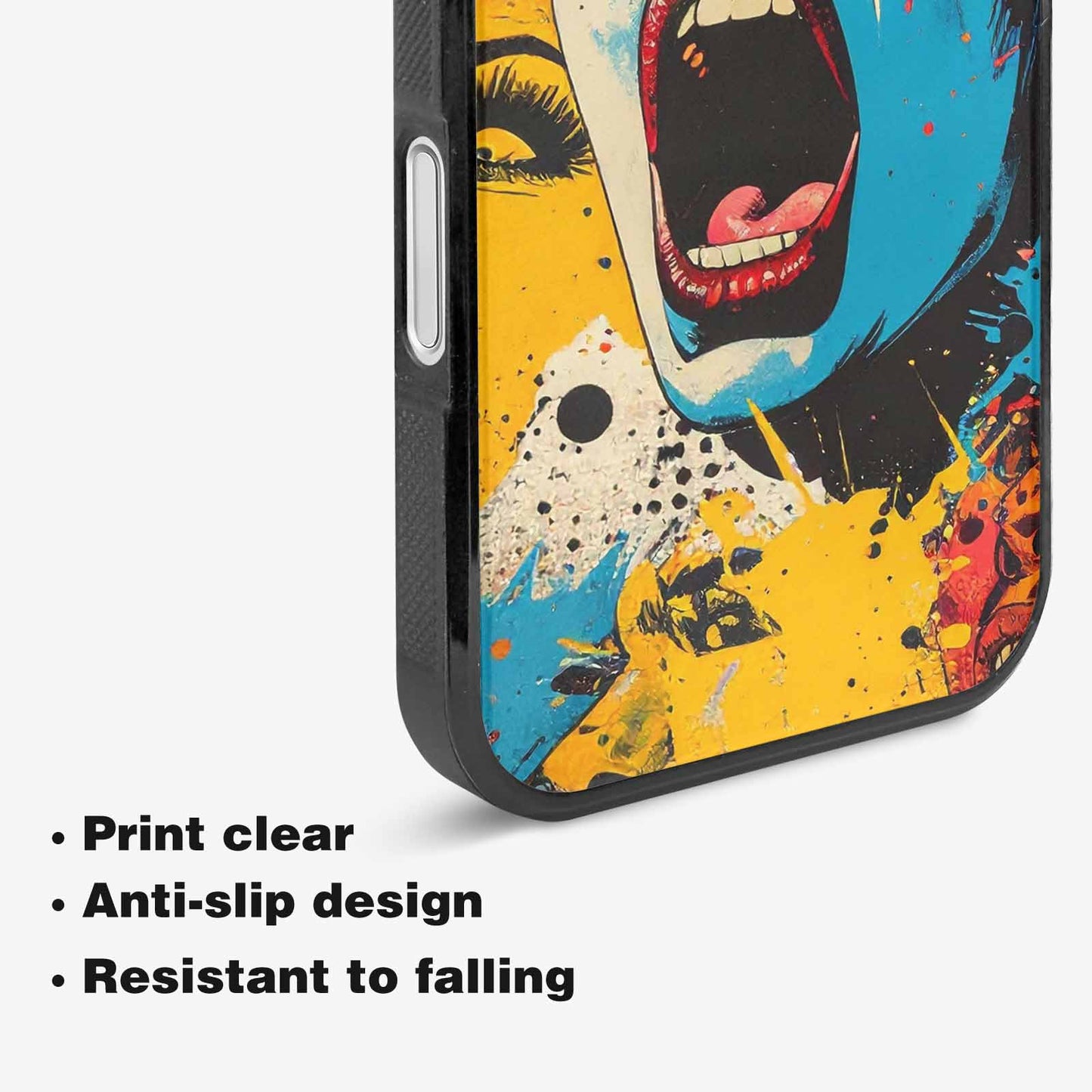 iPhone 16 Case — Comic Book Scream Comic Book Scream, Custom Phone Case
