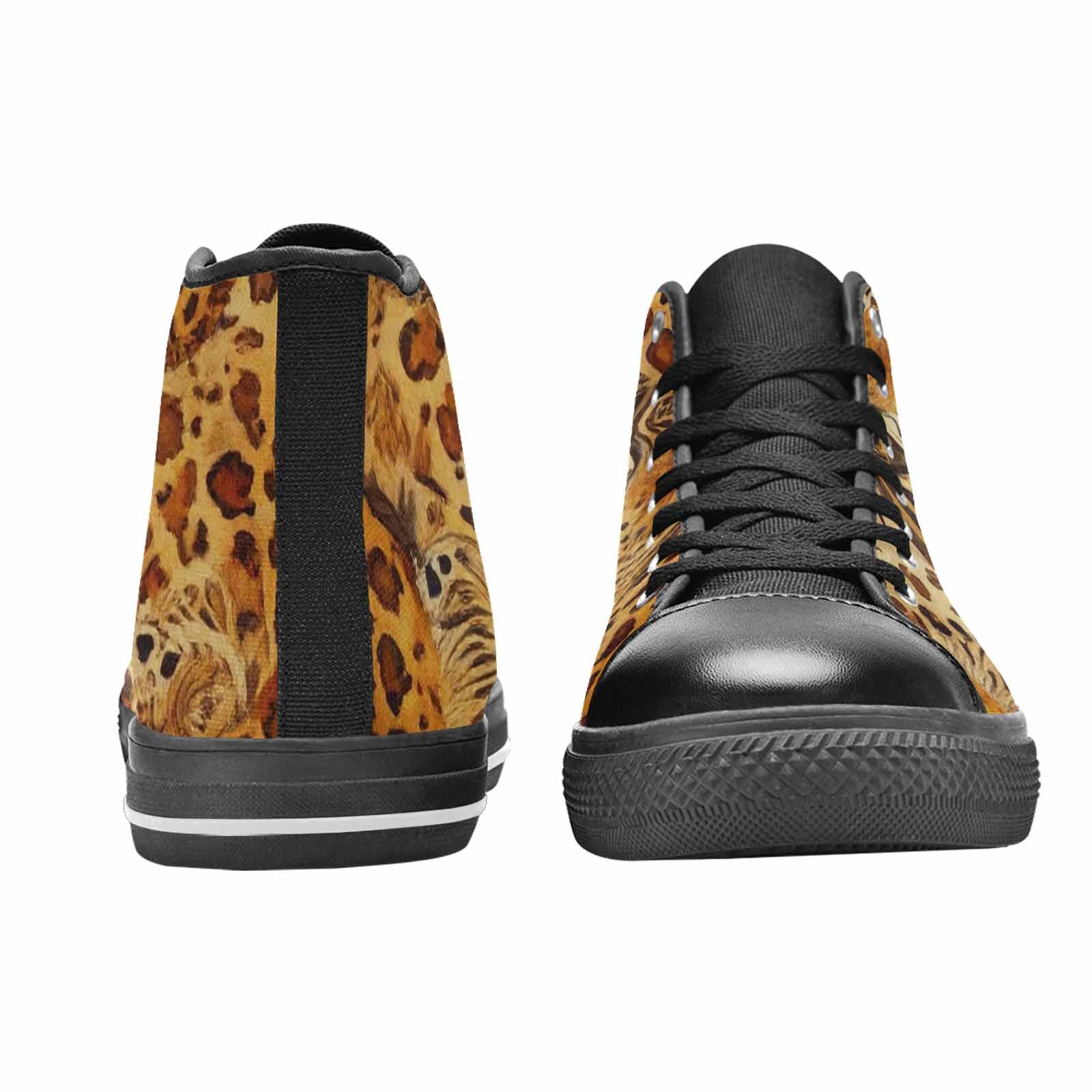 MEN'S Animal Print High Top Canvas Dreamcore Custom Sneakers