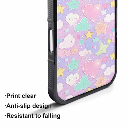 iPhone 17 Air Case — Cute Kawaii Style Generic Icons Galaxy, Custom Made Phone Cover