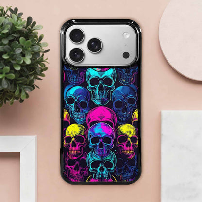 iPhone 17 Pro Max Case — Skull Dark Art Gothic Print Gothic, Custom Phone Case