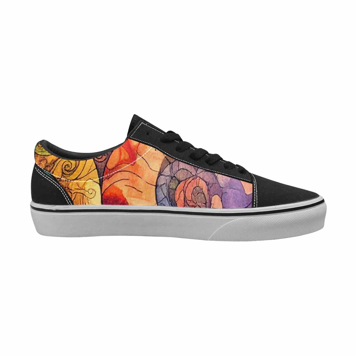 WOMEN'S Tie Lace-Up Canvas Vivid Sneakers