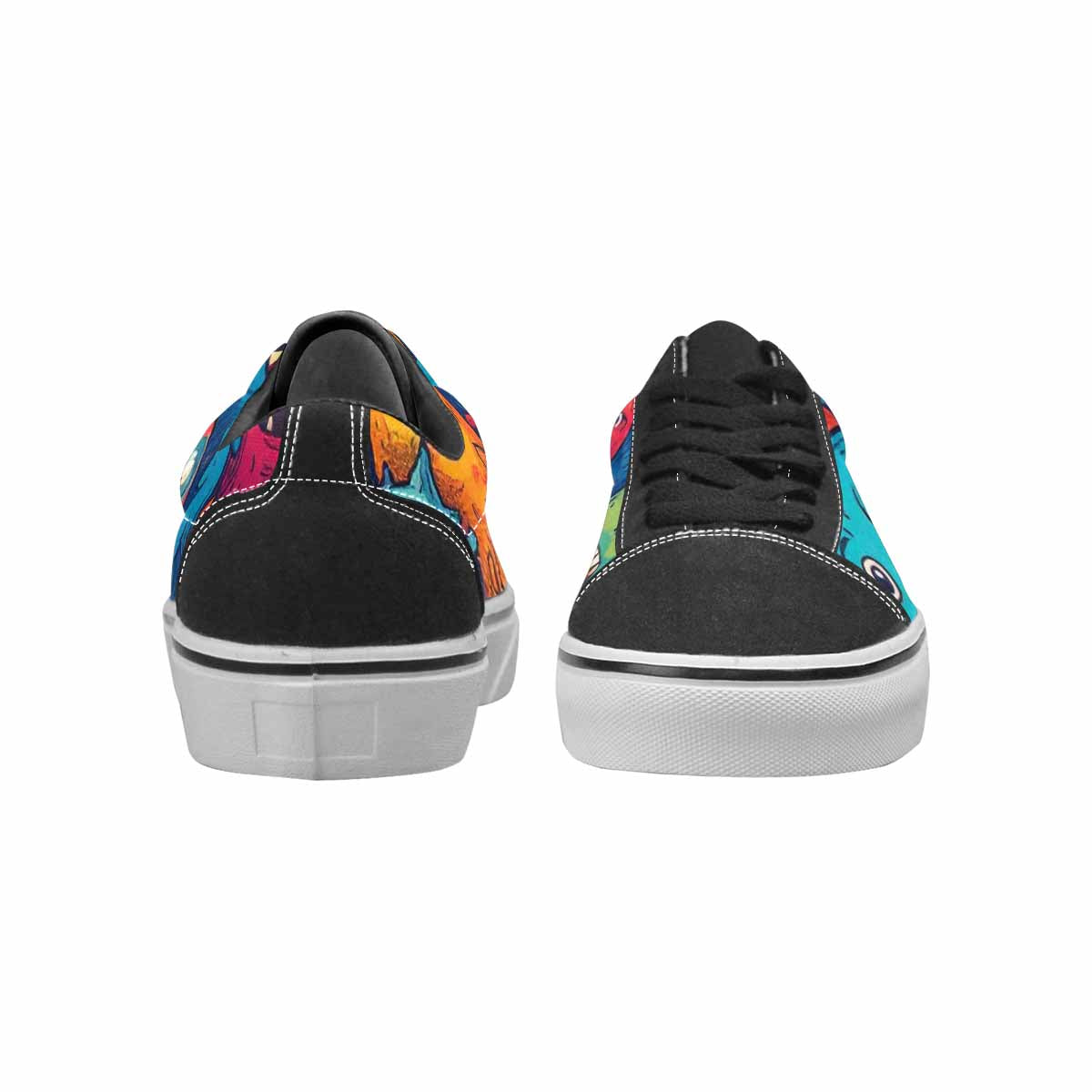 WOMEN'S Monsters (general) Lace-Up Canvas Grunge Shoes
