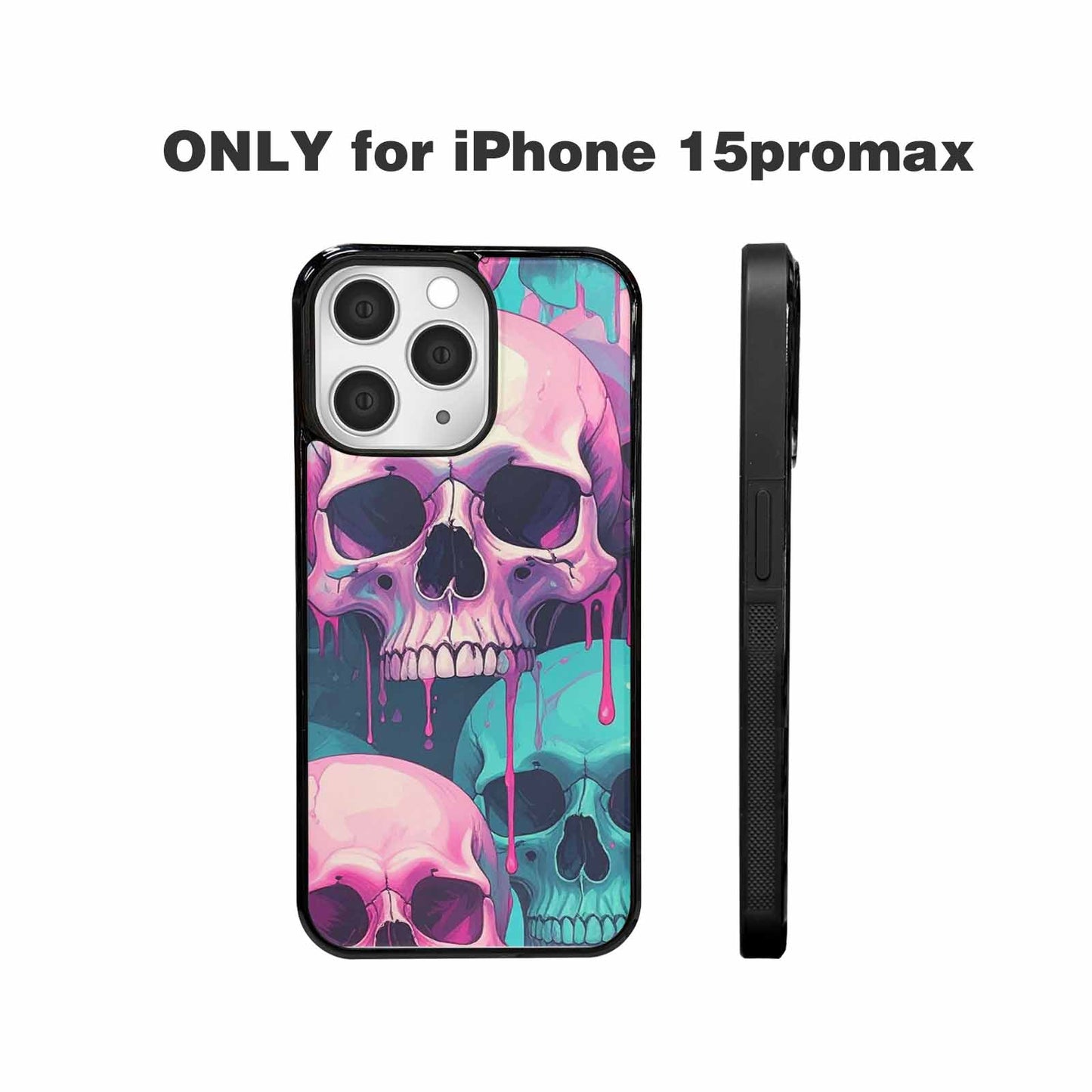 iPhone 15 Pro Max Case — Thousands Of Skulls Custom, Custom Printed Phone Case