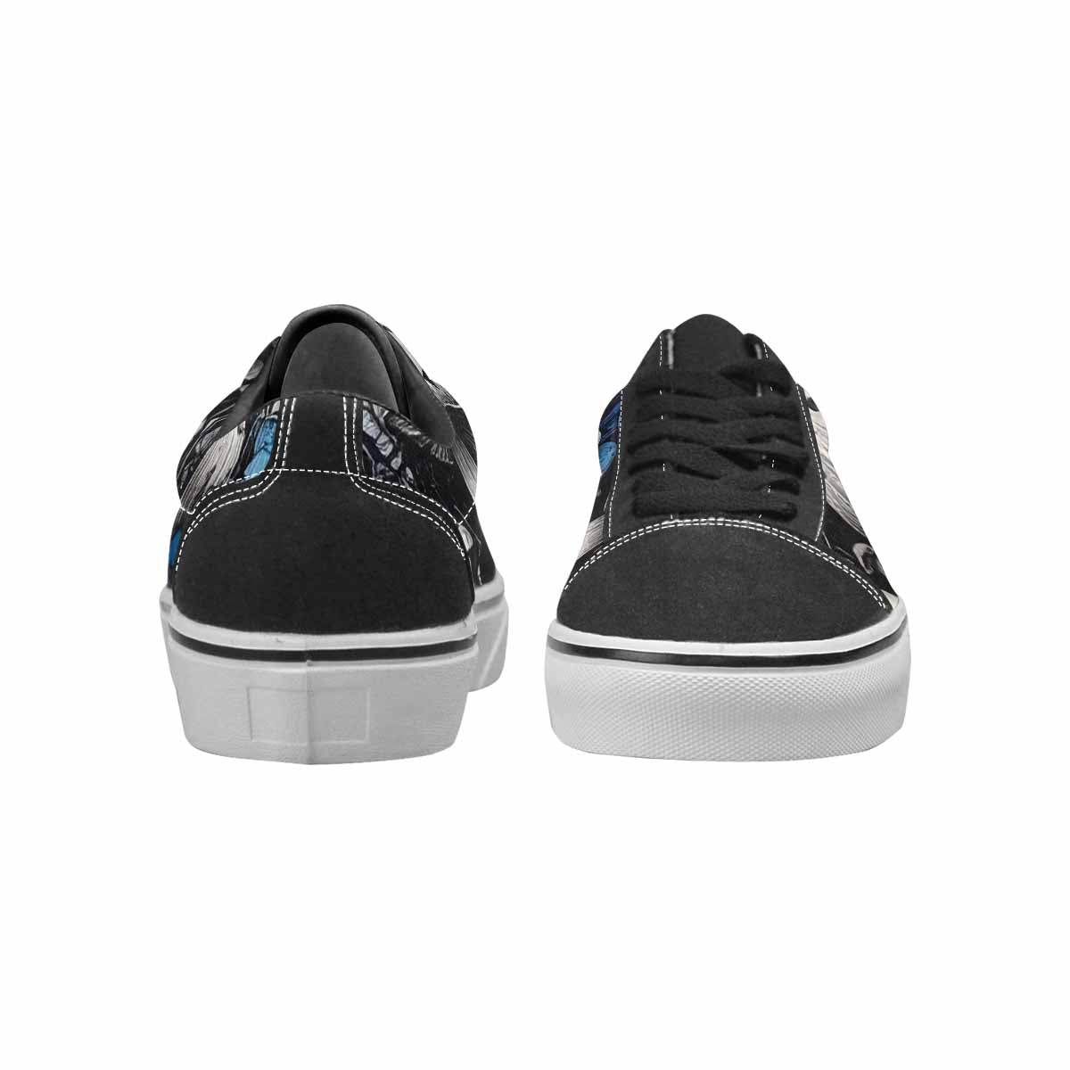 WOMEN'S Mushrooms (general) Lace-Up Canvas Neon Fantasy Custom Shoes