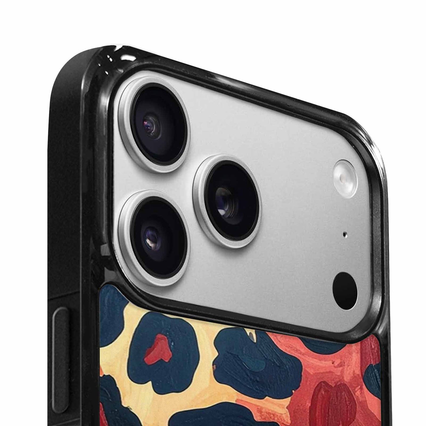 iPhone 17 Pro Case — Leopard Wallpaper Print Animal Print, Customized Protective Case
