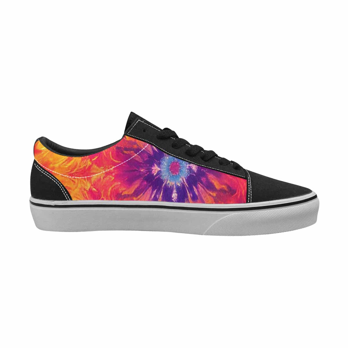 WOMEN'S Tie Dye Galaxy Canvas Lace-Up Cottagecore Sneakers