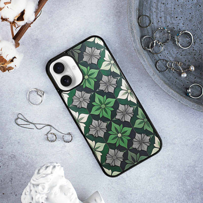 iPhone 16 Plus Case — Aromantic Flag Color Theme Small Rainbow, Custom Made Phone Cover