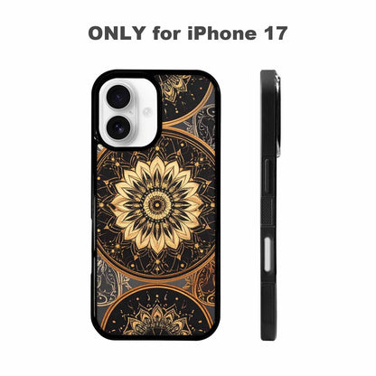 iPhone 17 Case — Small Mandala Pattern, Randomly Floral, Custom Phone Case