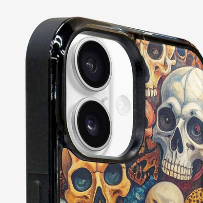 iPhone 16 Plus Case — Skulls Animal Printskulls Patt 0h1, Custom Made Phone Cover