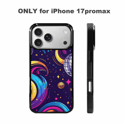 iPhone 17 Pro Max Case — Disco Cartoon Art Pattern Cartoon Cute, Personalized Phone Case
