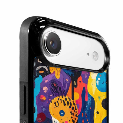 iPhone 17 Air Case — Melting Aliens Pattern Hundreds Of Alien, Custom Print Case Cover