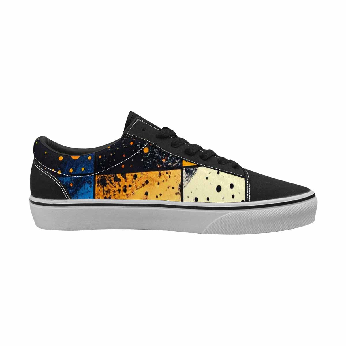 WOMEN'S Comic Book Halftone Canvas Lace-Up Dreamcore Custom Shoes