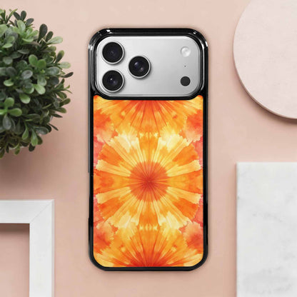 iPhone 17 Pro Max Case — Ombre Tie Dye Sunset Custom Tie, Custom Designed Case Cover
