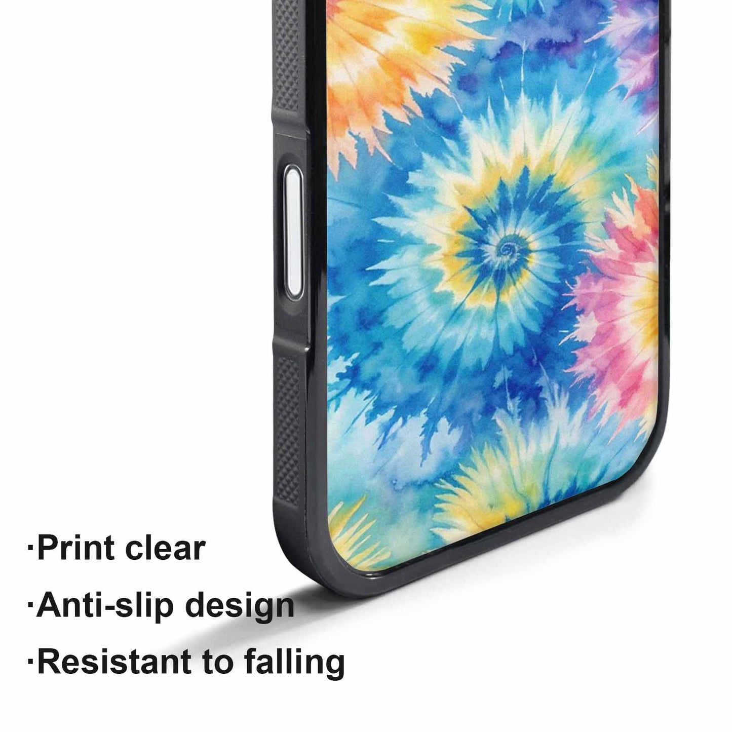 iPhone 17 Pro Max Case — Small Tie Dye Swirl Tie Dye, Unique Phone Case Design