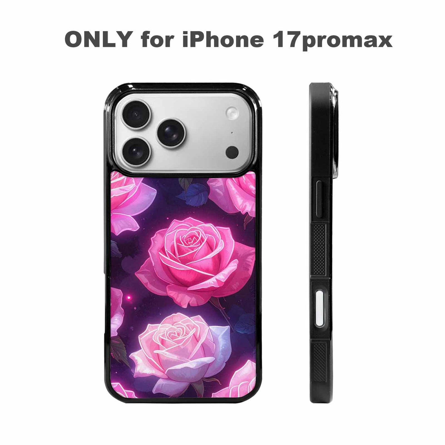 iPhone 17 Pro Max Case — Watercolor Marble Rose Watercolor Abstract, Customized Protective Case