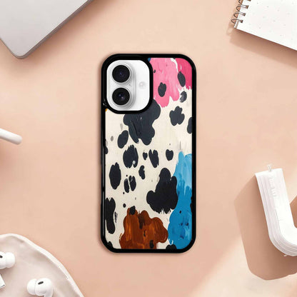 iPhone 17 Case — Small Cow Animal Print Animal Print, Custom Print Case Cover