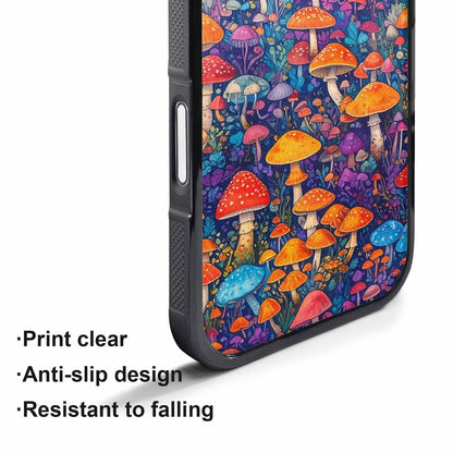 iPhone 17 Pro Max Case — Mushrooms (general) Mushrooms Pa Original Art, Custom Print Case Cover