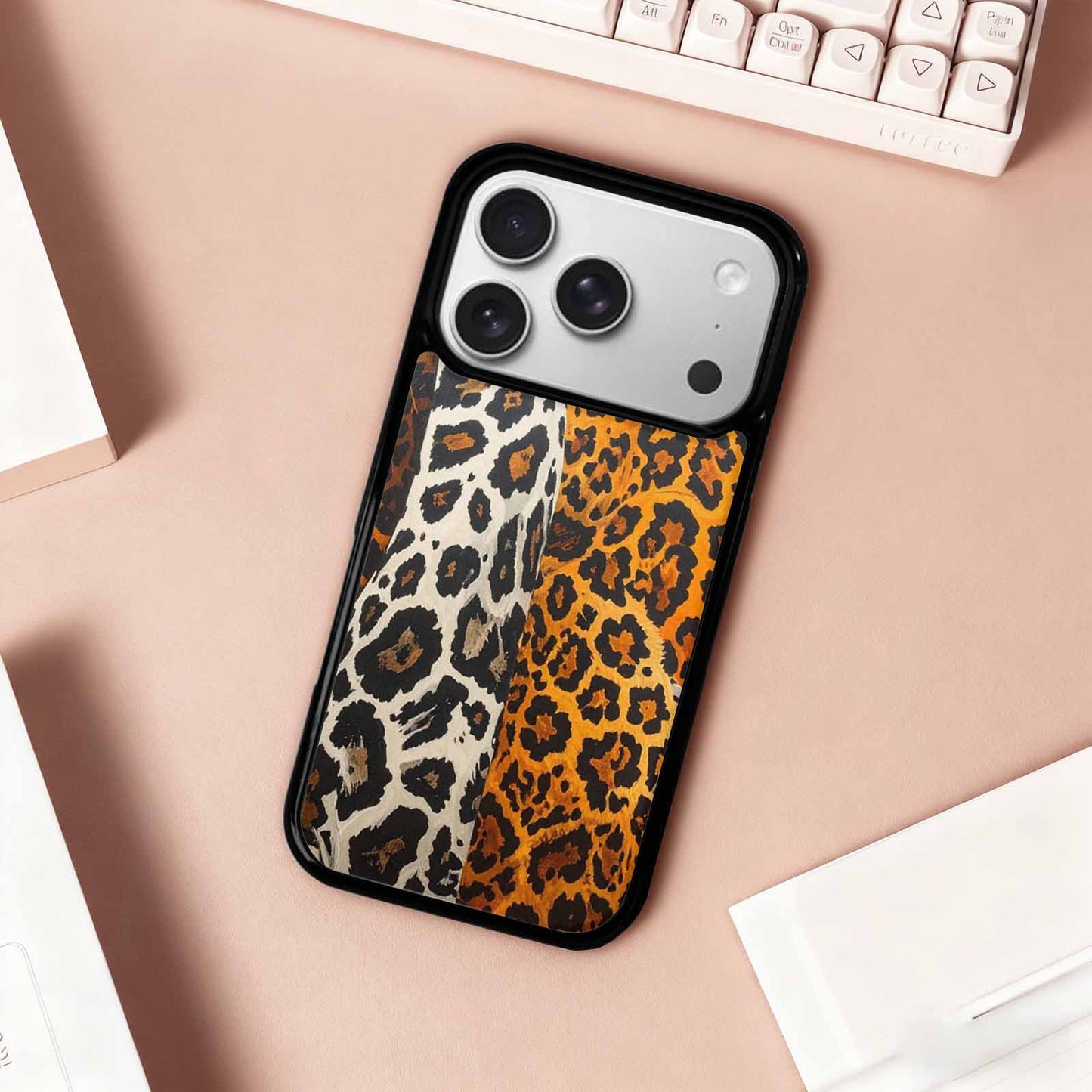 iPhone 17 Pro Case — Small Animal Print Pattern Randomly Animal, Custom Designed Case Cover