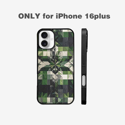 iPhone 16 Plus Case — Aromantic Flag Color Theme Small Rainbow, Unique Phone Case Design